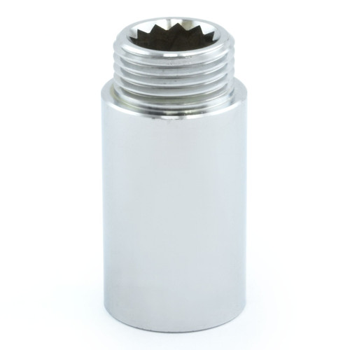 HF-RIG-40-C - Hot Flow | 40mm Rigid Radiator Valve Extension 1/2 inch BSP - Chrome