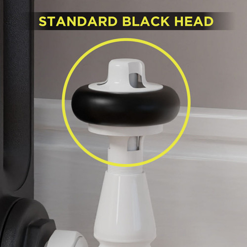 SHA-HAND-INC-BLACK - Wooden Handle For Shannon/Liffey - Black Standard