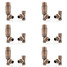CASCA-AG-6-AC - Cascade Modern Angled Thermostatic Radiator Valve (TRV) - Antique Copper (x6) CASCA-AG-6-AC - Cascade Modern Angled Thermostatic Radiator Valve (TRV) - Antique Copper (x6)
