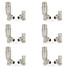 CASCA-AG-6-SN - Cascade Modern Angled Thermostatic Radiator Valve (TRV) - Brushed Satin Nickel (x6) CASCA-AG-6-SN - Cascade Modern Angled Thermostatic Radiator Valve (TRV) - Brushed Satin Nickel (x6)