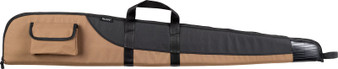 BULLDOG SUPERIOR SHOTGUN CASE - 52" BLK W/ TAN ACCES POCKET