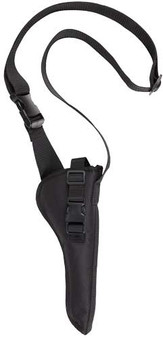 BULLDOG BANDOLIER HOLSTER RH - NYLON BLACK 5-6.5" BBL KLN