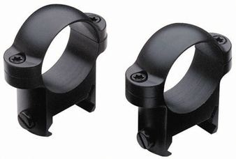 BURRIS ZEE RINGS 1" MEDIUM - STEEL GLOSS