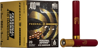 FEDERAL PREMIUM 410 3" #4 BUCK - 9 PELLET 20RD 10BX/CS