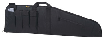 US PEACEKEEPER 40" MSR CASE BL - 4 MAG POUCHES 600 DENIER BLACK