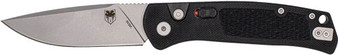 COBRATEC RECON PUSH BUTTON - AUTO 3.12" BLACK G10