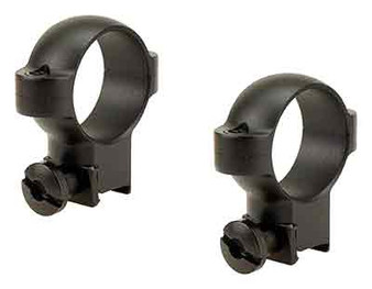 BURRIS RINGS 3/8" DOVETAIL 1" - HIGH STEEL MATTE