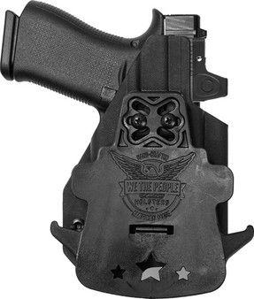 WE THE PEOPLE HOLSTER OWB RH - FOR GLOCK 43/43X W/OPTIC BLK