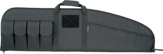 ALLEN COMBAT RIFLE CASE 46" - W/6-POCKETS BLACK