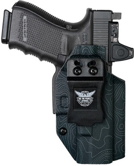 WE THE PEOPLE HOLSTER IWB RH - KYDEX FOR GLOCK 19/19X ORD GRY