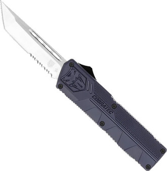 COBRATEC LIGHTWEIGHT OTF - NYPD BLUE 3.25" TANTO SERRATED