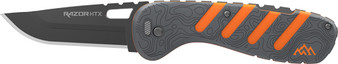 OUTDOOR EDGE RAZOR HTX 3" - FOLDER GRAY/ORANGE W/BLADE POD