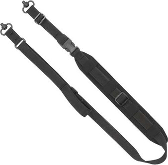 GROVTEC QS 2 POINT SENTINEL - SLING W/ PUSH BUTTON SWIVEL BL