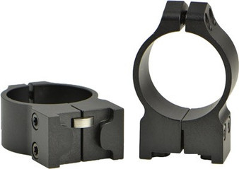 WARNE RINGS 30MM RUGER MEDIUM - M77/HAWKEYE/SUP. REDHAWK MATTE