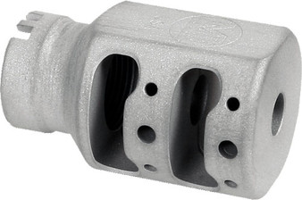 MI ALPHA TANK BRAKE M14X1LH - SILVER MATTE
