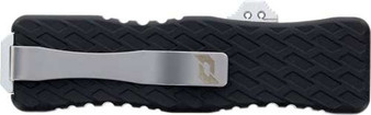 SCHRADE KNIFE UPROAR D/A OTF - 3" D2 BAYONET POINT BLACK/SS