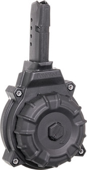 PRO MAG MAGAZINE FOR GLOCK 43 - 9MM 50RD DRUM BLACK POLYMER