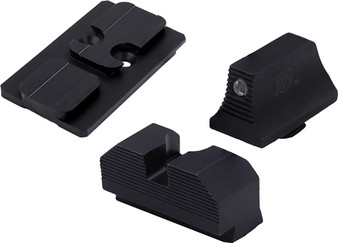 XS MINIMALIST TRITIUM SIGHT & - OPTIC PLATE ACRO FOR GLOCK