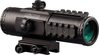 KONUS RED/BLUE DOT SIGHTPRO * - PTS2 2.8MOA 3X30 DUAL RAIL MNT