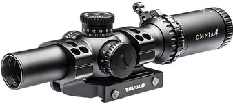 TRUGLO OMNIA 1-4X24MM SCOPE - 30MM TUBE IR SP W/1PC MOUNT DO
