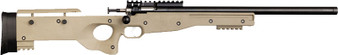 CRICKETT PRECISION RIFLE 22LR - BLUED/FDE THREADED BARREL