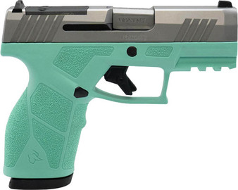 TAURUS GX2 TORO 9MM 13-SHOT - ADJ CYAN/SS  POLYMER