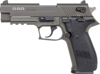 GERMAN SPORT FIREFLY 22LR - 4" FS 10RD NON-THREADED GREEN