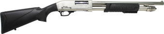 IVER JOHNSON PUMP 12GA 3" 18" - CYLINDER NICKEL SYNTHETIC