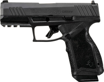 TAURUS GX4 CARRY 9MM 15-SHOT - 3.7" MATTE BLACK POLYMER