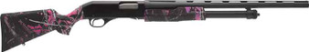STEVENS 320 FIELD YOUTH 20GA - 3" 22"VR BLUED MUDDY GIRL CAMO