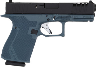 GLFA 19 STRIKER 9MM 4" 15 SHOT - BLACK SLIDE TITANIUM FRAME