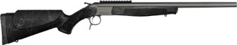 CVA SCOUT TD 350 LEGEND 20" - W/RAIL TUNGSTEN/BLK WEB