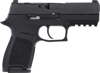 SIG P320 9MM 3.9" SIGLITE - STRIKER OR (2)15RD BLACK STEEL