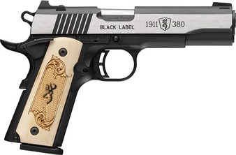 BROWNING 1911-380 BLACK LABEL - 380ACP 4.25"FS 10RD MAPLE
