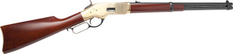 CIMARRON 1866 YELLOWBOY 22LR - 19" BRASS/BLUED WALNUT