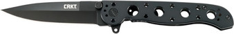 CRKT M16-03KS 3.5" PLAIN EDGE - SPEAR POINT BLACK BLADE