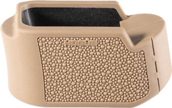 HOGUE GRIP EXTENSION BASE PAD - FOR GLOCK 19 10/15RD FDE