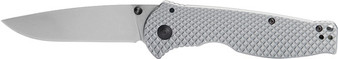 SOG KNIFE FLASH FL STONE WASHD - 3.44" CLIP POINT SS HANDLE
