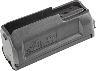 RUGER MAGAZINE AMERICAN RIFLE - SHORT ACTION 4RD BLACK