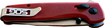 SOG KNIFE TERMINUS XR G10 PLN - EDGE 2.95" BLADE CRIMSON