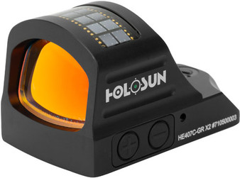 HOLOSUN 407 GREEN DOT ONLY - 2MOA SHAKE AWAKE PISTOL SERIES