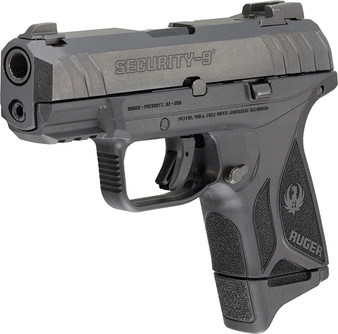 RUGER SECURITY-9 PRO COMPACT - 9MM TRITIUM 10-SHOT BLUED