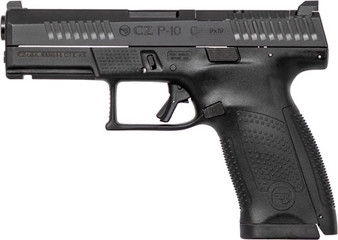 CZ P-10 C 9MM FS 15RD - REVERSIBLE MAG CATCH BLACK