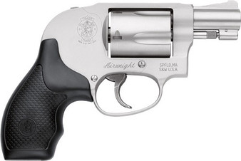 S&W 638 38SPL+P 1.875" FS - 5-SHOT SS RUBBER