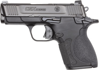 S&W CSX MICRO-COMP E-SERIES - 3.1" 9MM SAFETY 2-10RD MAGS BL