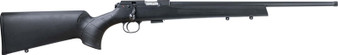 CZ 457 AMERICAN 17 HMR 20.5" - THREADED BLACK STOCK