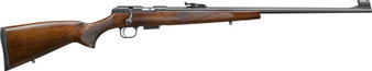 CZ 457 LUX 22WMR 24.5" - BLUED BARREL WALNUT STOCK