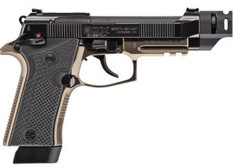 BERETTA 80X CHEETAH 380 ACP - 4.4" 10RD BLACK BRONZE THREAD