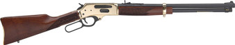 HENRY H24 SIGNATURE RIFLE - 35 REM 20" BRASS WALNUT