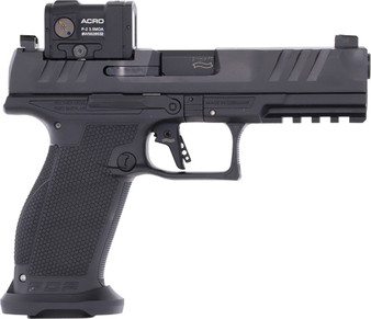 WALTHER PDP PRO ACRO INSTALLED - 9MM 4.5" 10-SHOT BLACK FRAME